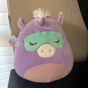 Squishmallows Zola the Sleeping Unicorn. 12”